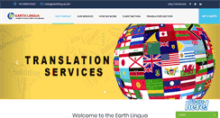 Desktop Screenshot of earthlingua.com